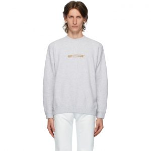Off-White Off-White Barrel Worker Sweater Off-White Off-White Barrel Worker Sweater