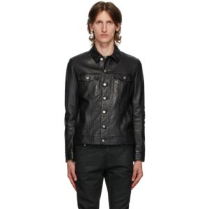 Saint Laurent Black Classic Leather Jacket Saint Laurent Black Classic Leather Jacket