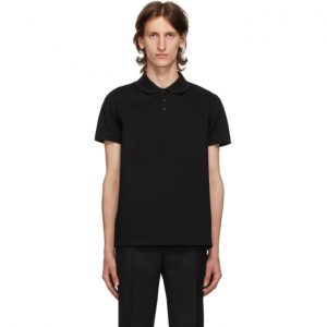 Saint Laurent Black Logo Polo Saint Laurent Black Logo Polo