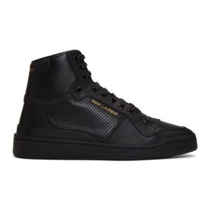 Saint Laurent Black SL24 Sneakers Saint Laurent Black SL24 Sneakers