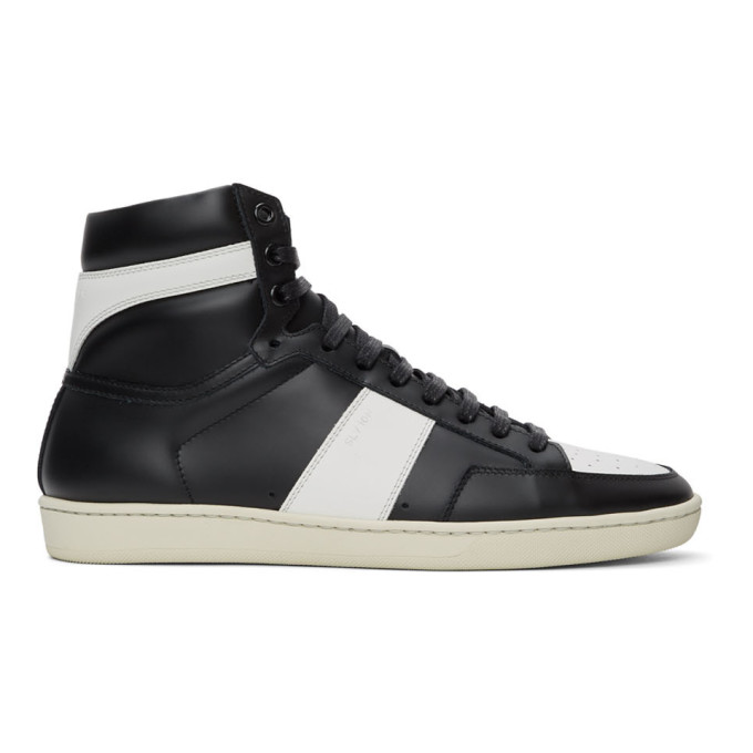 saint laurent black high tops