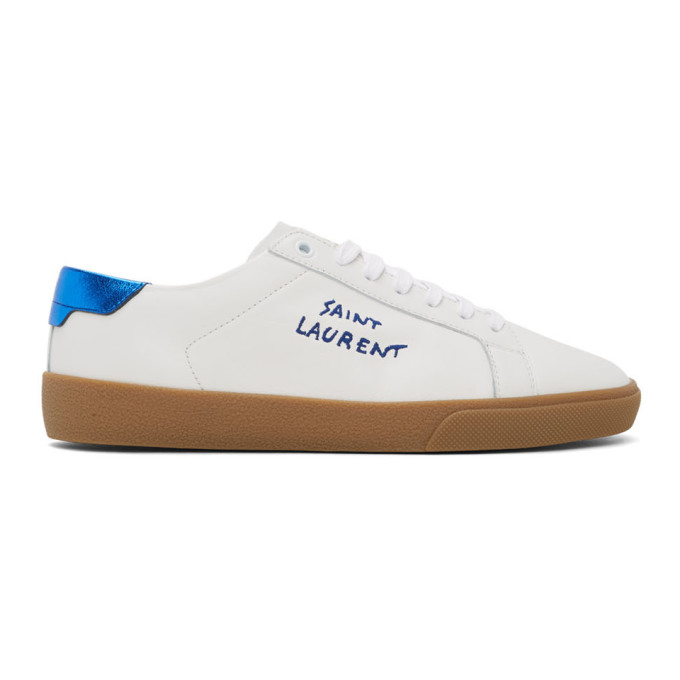 saint laurent sneakers blue