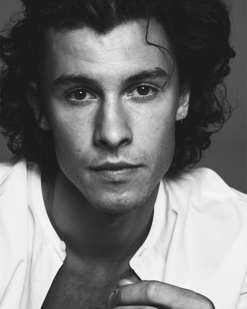 Singer Shawn Mendes dons a Hermès shirt for VMAN. » Shawn Mendes Covers VMAN, Discusses Fourth Album Singer Shawn Mendes dons a Hermès shirt for VMAN.