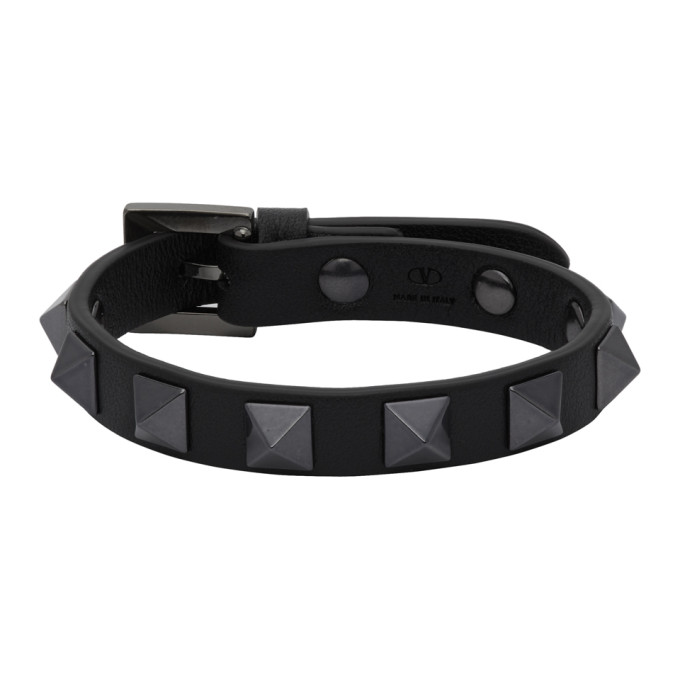 valentino black studs