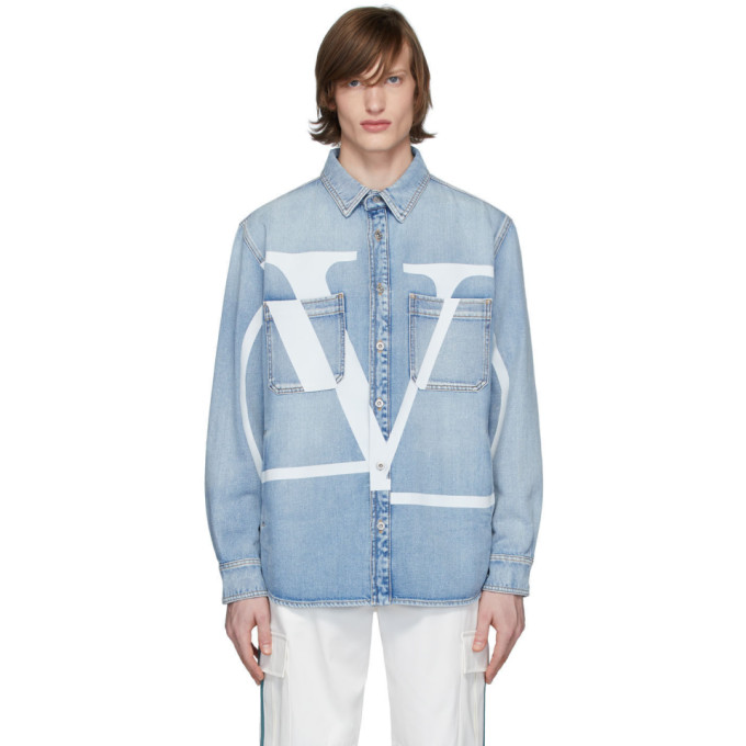 valentino denim shirt