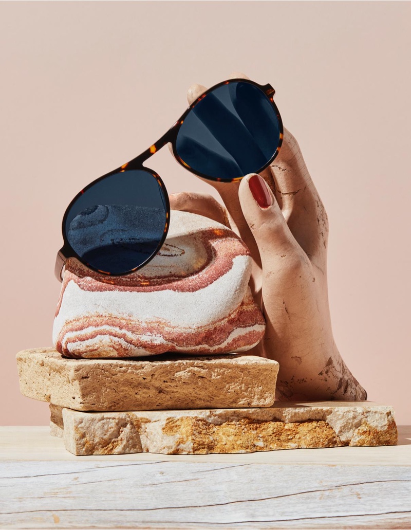 Warby Parker Tallulah sunglasses in Burnt Honeycomb Tortoise » Warby Parker Makes a Case for Crossbar Eyewear Warby Parker Tallulah sunglasses in Burnt Honeycomb Tortoise