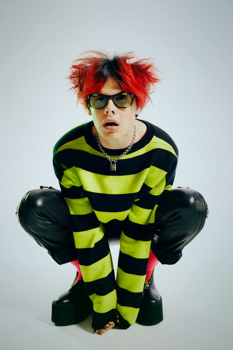 Yungblud Ray Ban Weird Collection 2020 Campaign 009