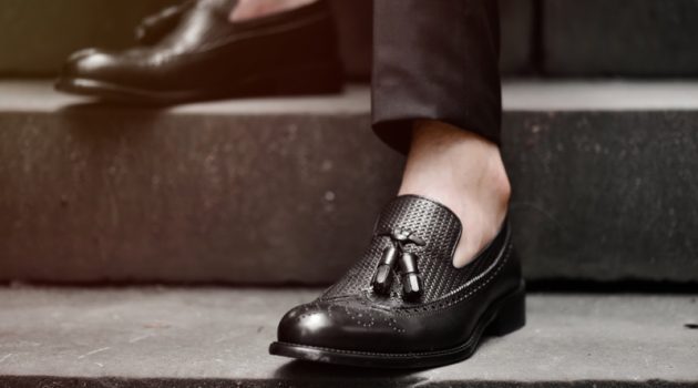 The 7 Hottest Shoe Styles for Men Black Leather Loafers Shoes Men's