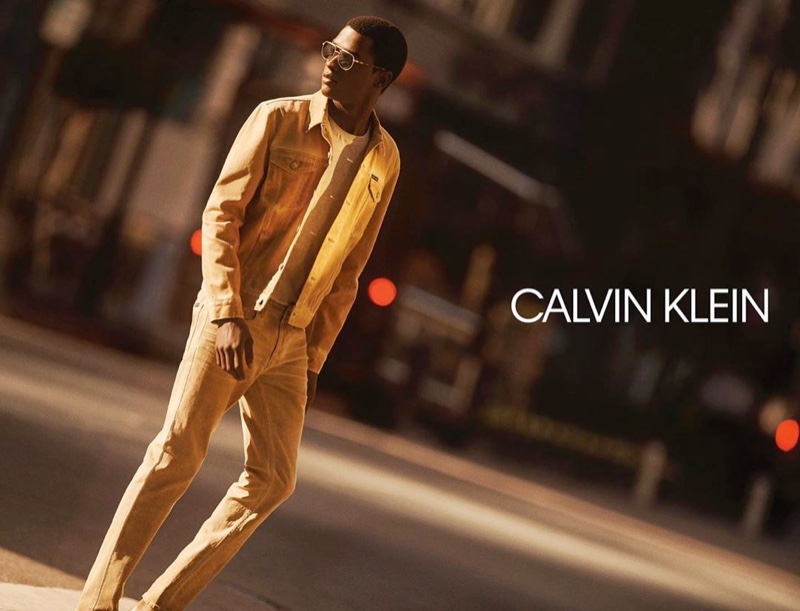 Going casual, Daniel Morel dons a double denim look for Calvin Klein's fall-winter 2020 campaign. » Francisco & Daniel Suit Up for Calvin Klein Fall '20 Campaign Going casual, Daniel Morel dons a double denim look for Calvin Klein's fall-winter 2020 campaign.
