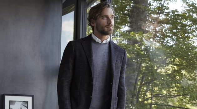 Canali Chases Beauty with Elegant Menswear Canali Chases Beauty with Elegant Menswear