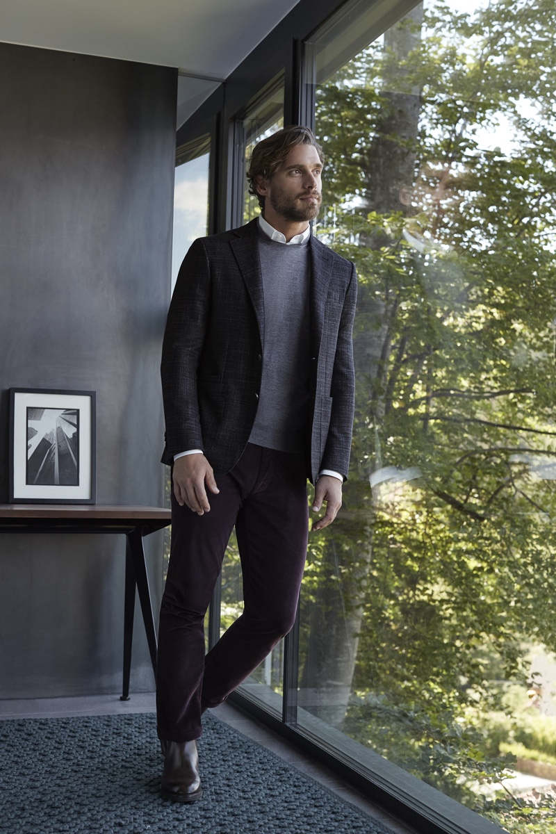Canali fall winter 2020 mens collection catalogue 020
