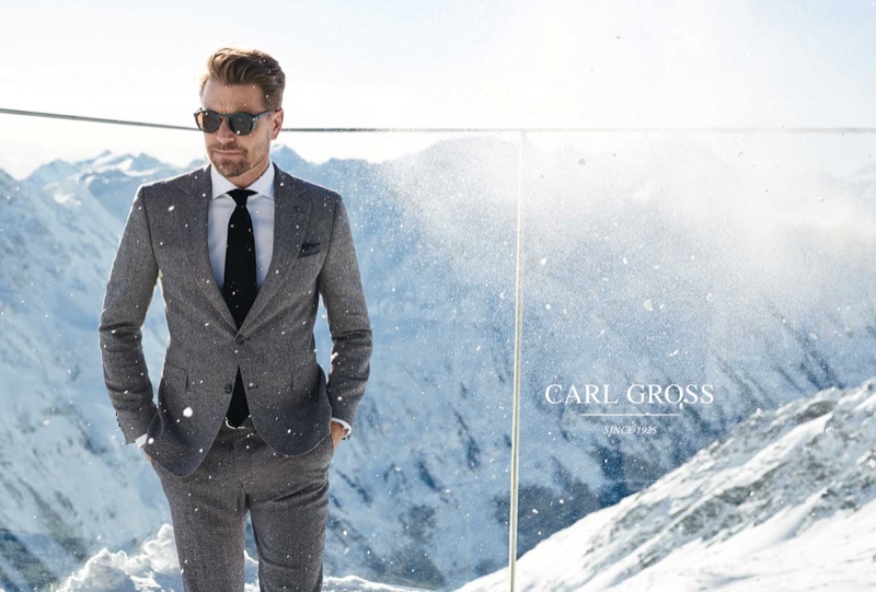 Filip & Bertil Embrace Sartorial Alpine Style for Carl Gross