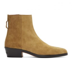 Fear of God Ermenegildo Zegna Beige Suede Texas Boots Fear of God Ermenegildo Zegna Beige Suede Texas Boots