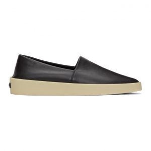 Fear of God Ermenegildo Zegna Black Smooth Espadrilles Fear of God Ermenegildo Zegna Black Smooth Espadrilles
