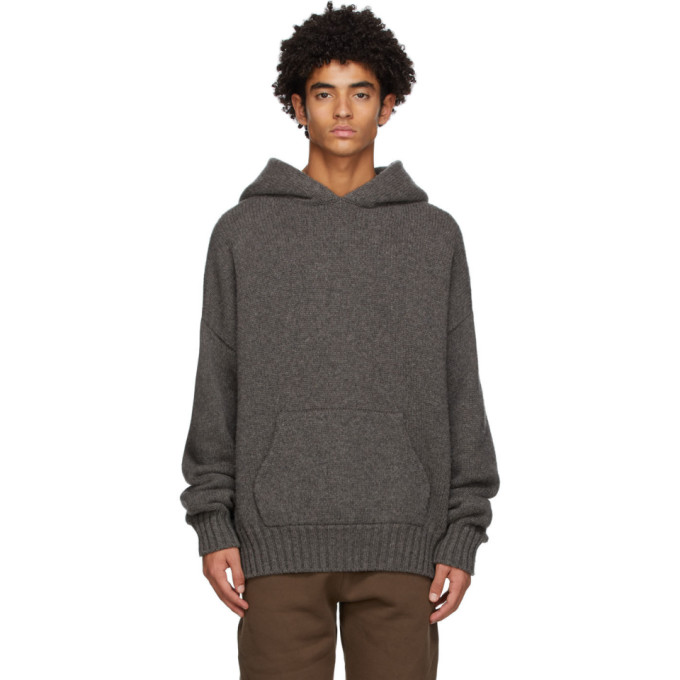 fear of god grey hoodie