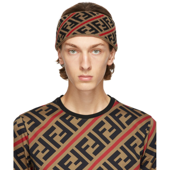 fendi headband red