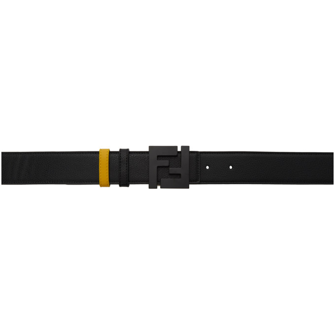 fendi belt yellow