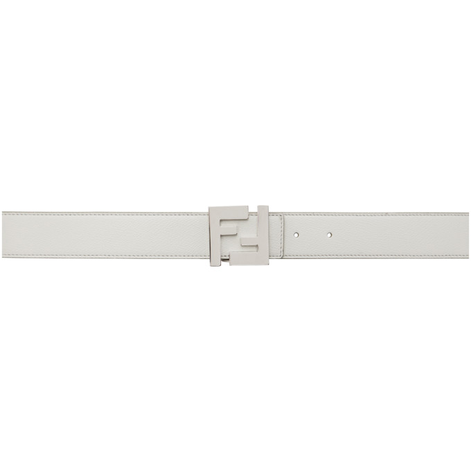 fendi belt all white