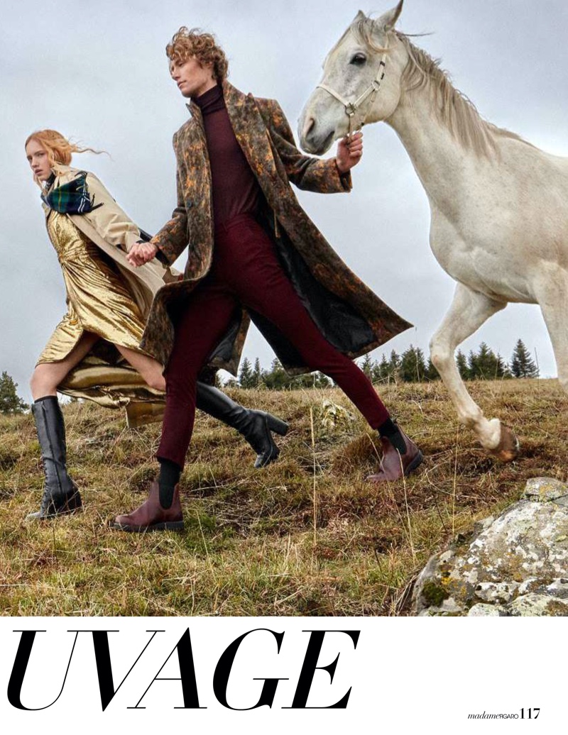 Florian Ventures Outdoors for Madame Figaro Story
