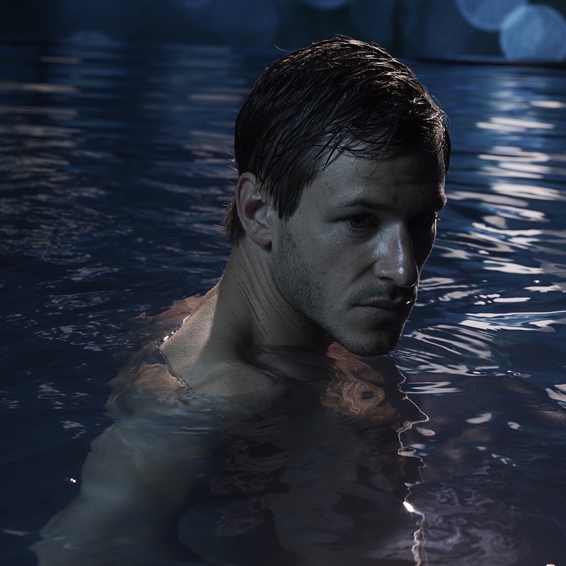 French actor Gaspard Ulliel fronts the Bleu de Chanel fragrance campaign.