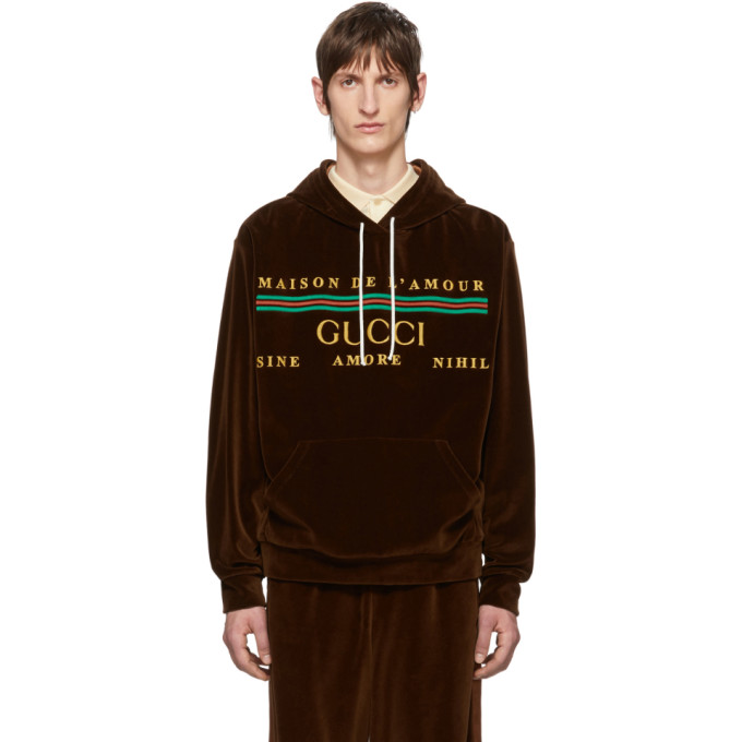 chenille hoodie