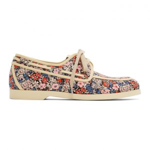 Gucci Multicolor Liberty Edition Floral Boat Shoes Gucci Multicolor Liberty Edition Floral Boat Shoes