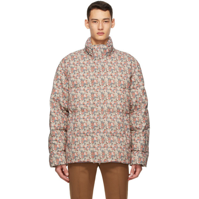 Gucci Multicolor Liberty London Edition Down Floral Jacket | The ...