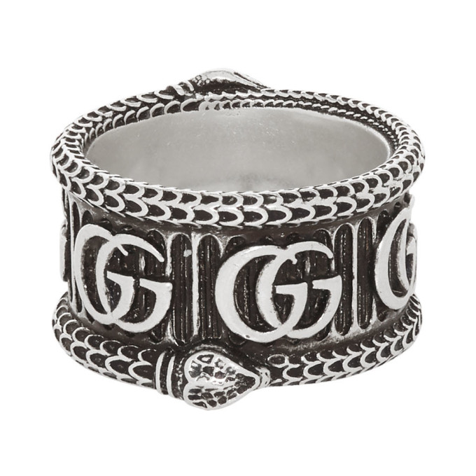 gg ring silver