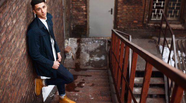 5 Shoes That Changed the Game That You Can Still Find Today Male Model Wearing Timberland Boots