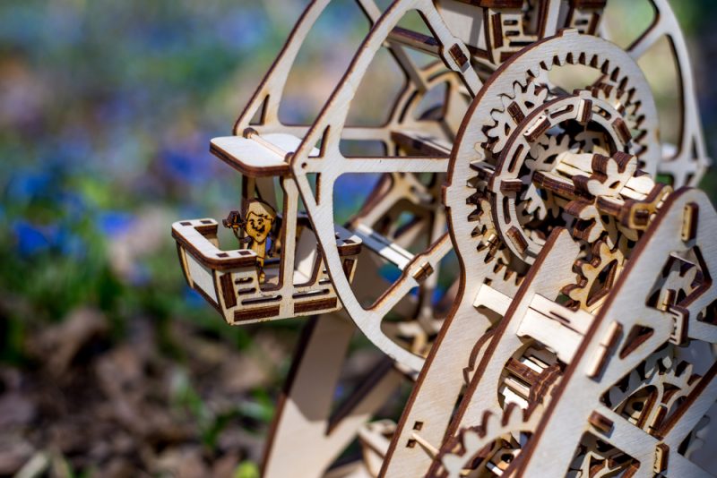 Mechanical 3D Wooden Puzzle Mechanical 3D Wooden Puzzle