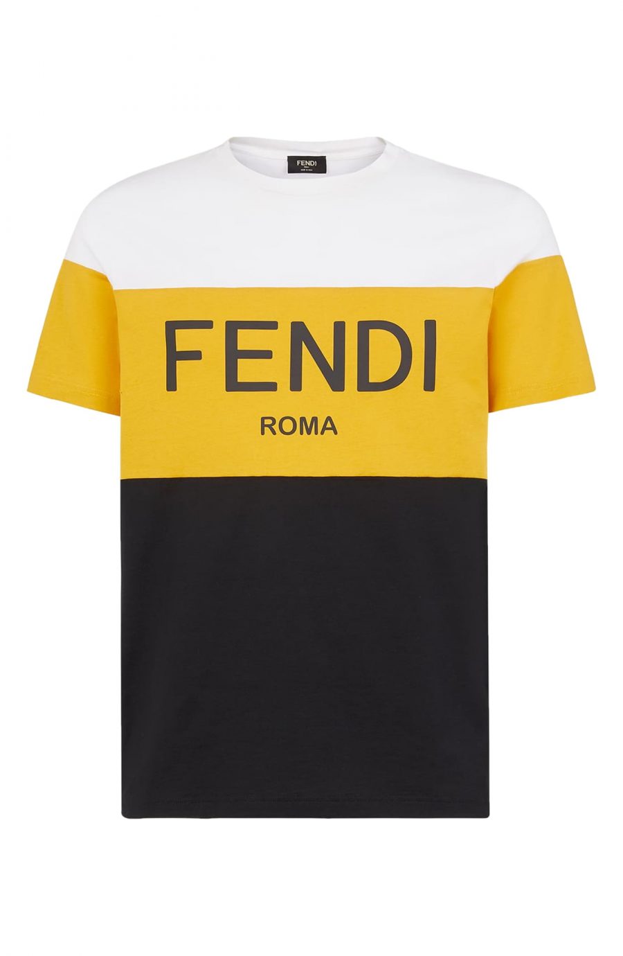 fendi roma black t shirt