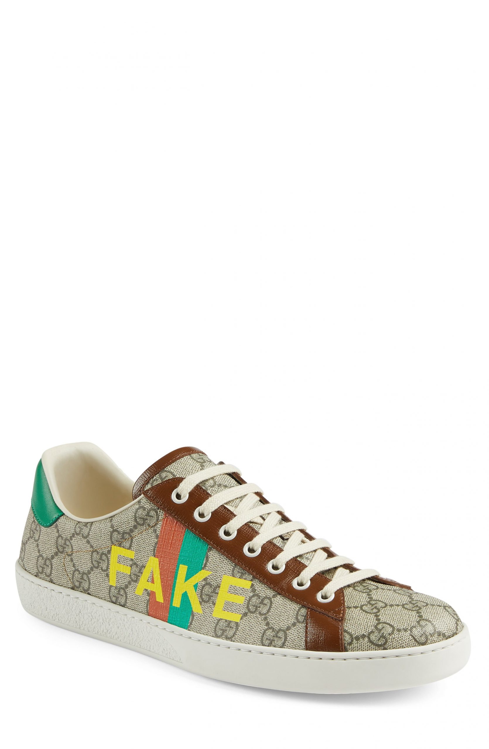 mens gucci canvas sneakers