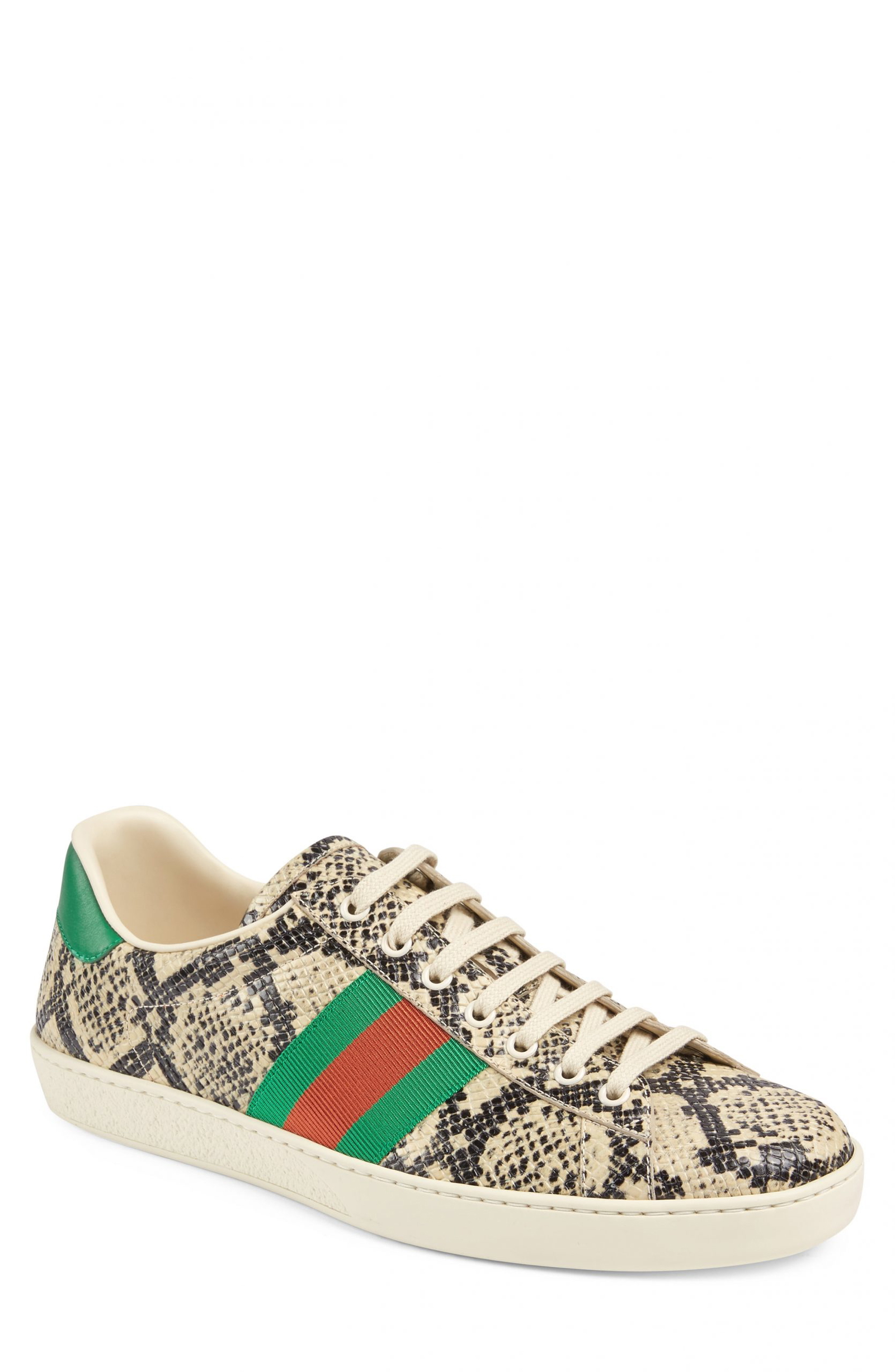 gucci ace collapsible heel
