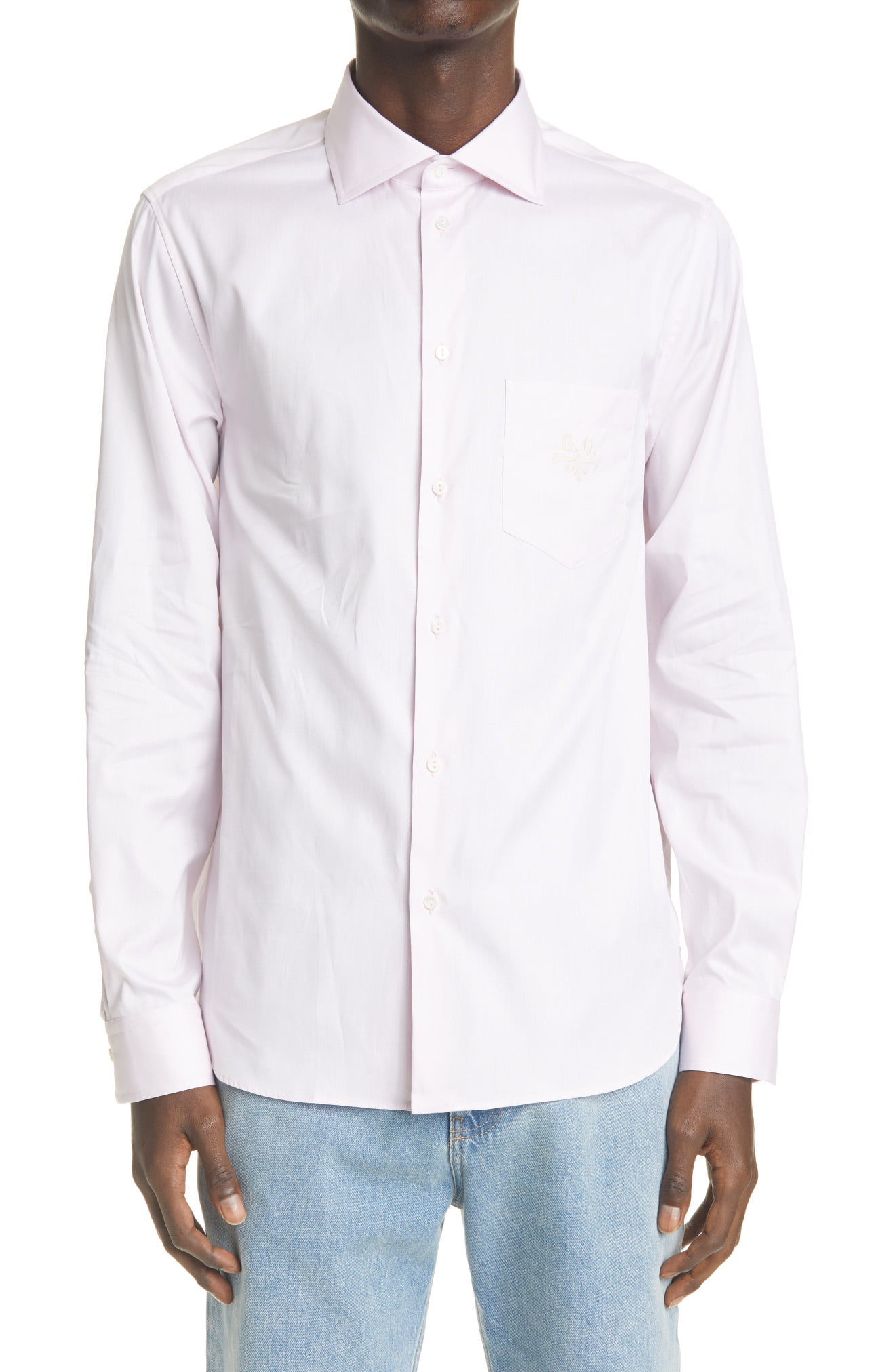 gucci men's long sleeve shirts