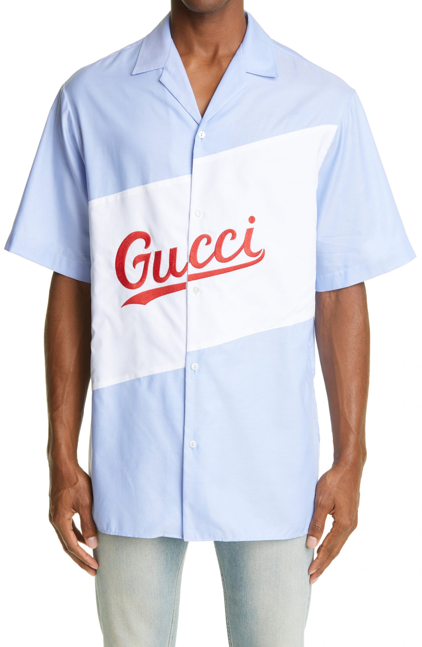 gucci button up men