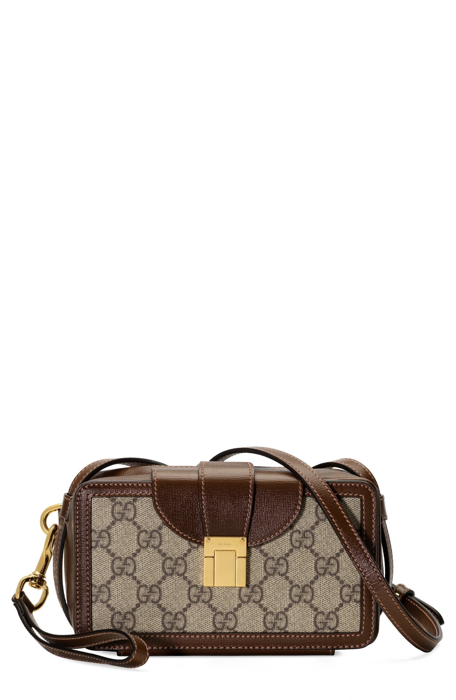 gucci men's supreme messenger bag