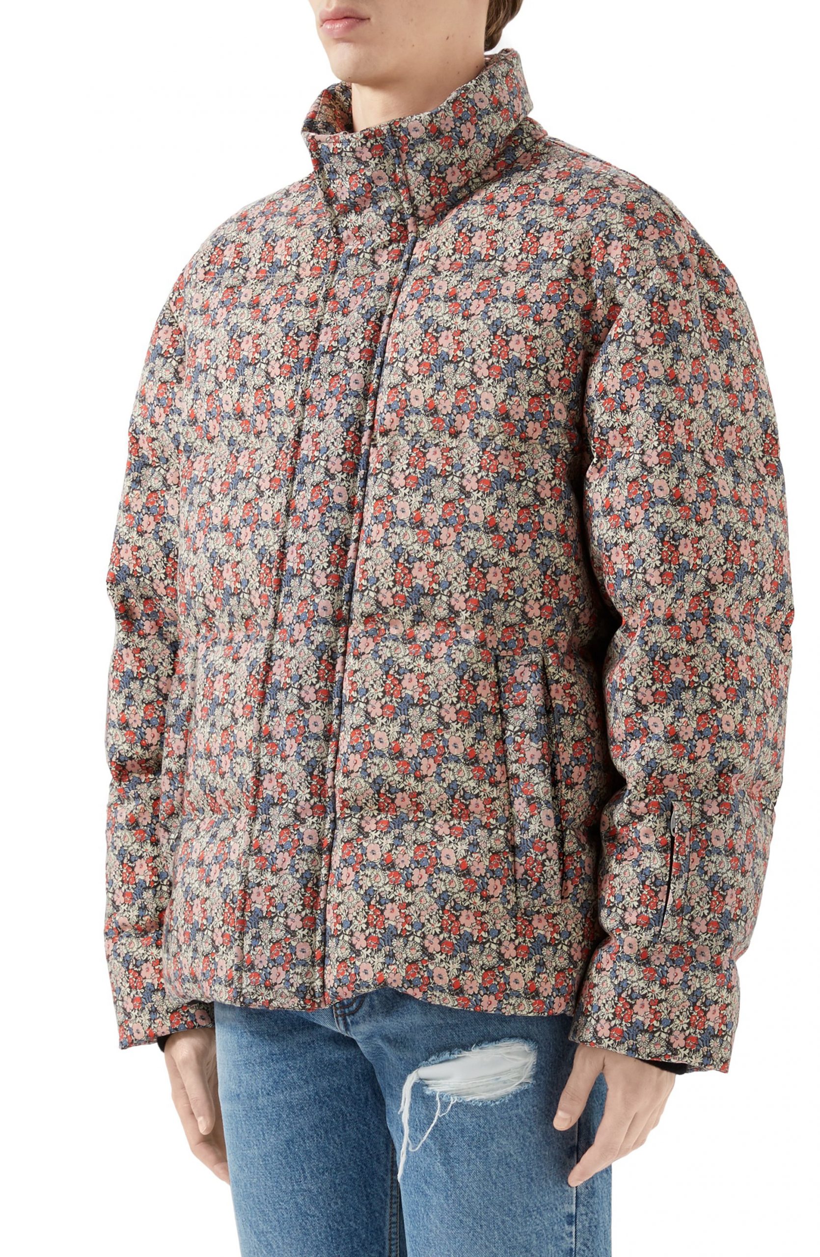 mens gucci padded jacket