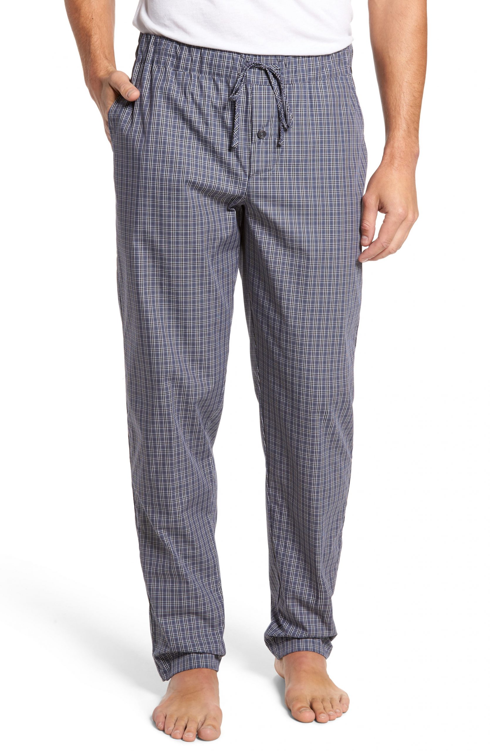 Men’s Hanro Night & Day Woven Pajama Pants, Size Small - Grey | The ...