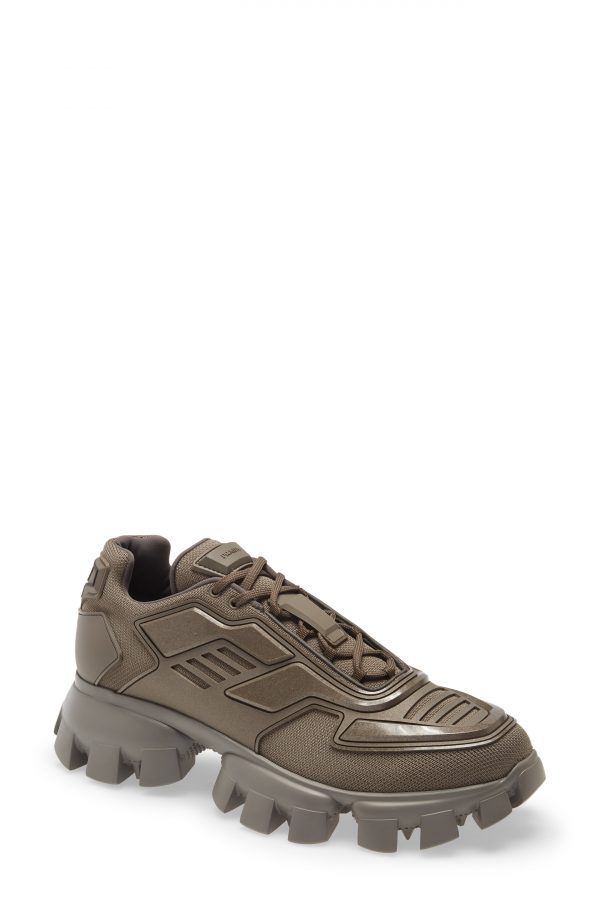 prada lug sole platform sneakers