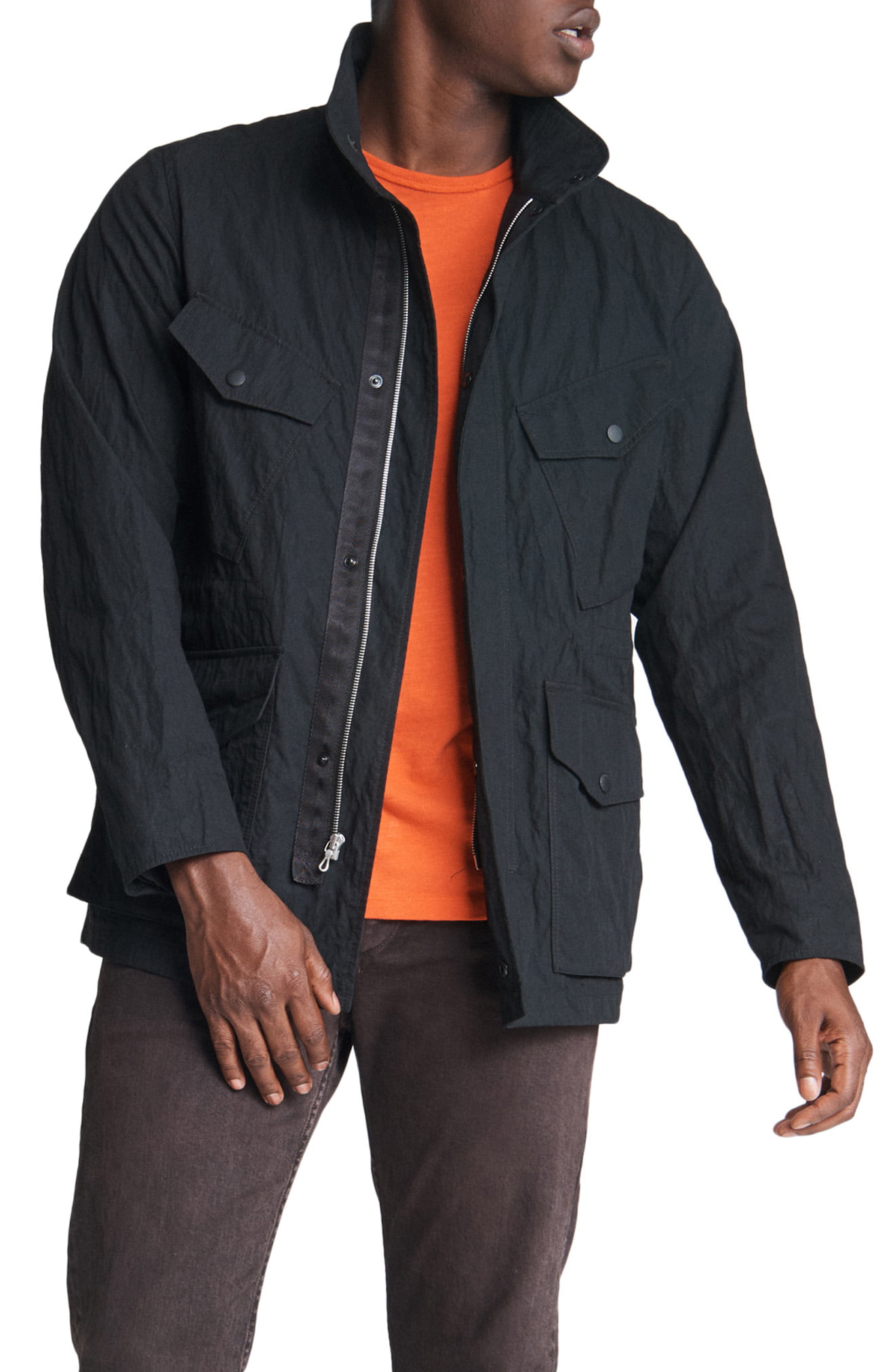 Men’s Rag & Bone Austin Field Jacket, Size Small - Black | The Fashionisto