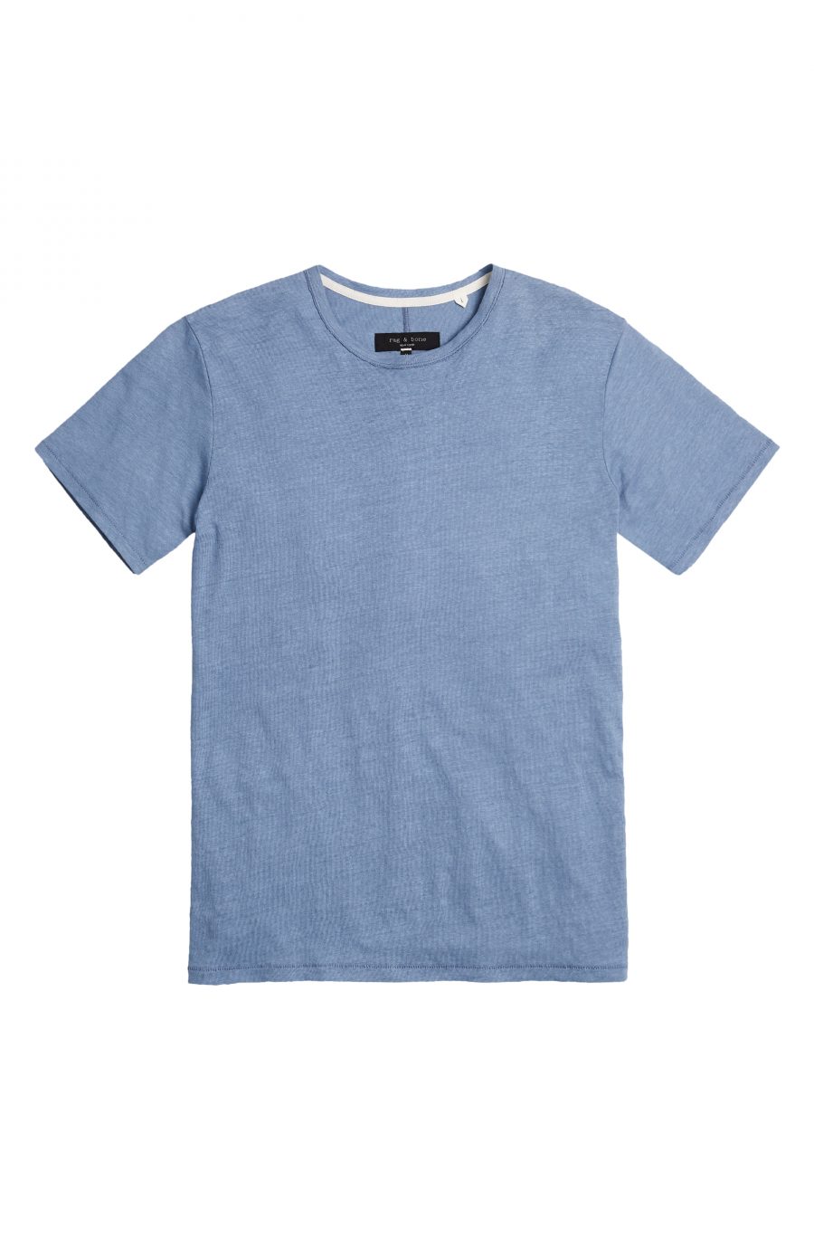Men’s Rag & Bone Classic Air Men’s Linen Blend T-Shirt, Size Medium ...