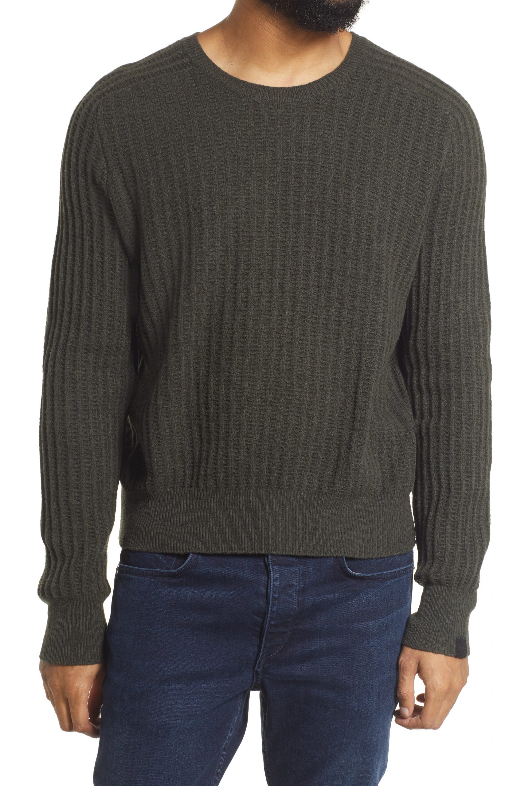 wool crewneck sweater mens