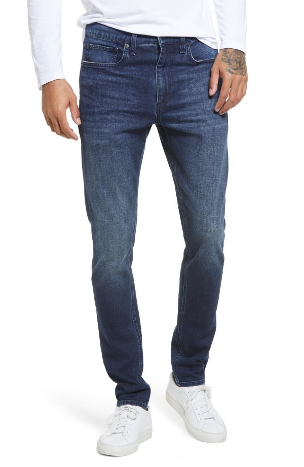 Men’s Rag & Bone Fit 1 Skinny Jeans, Size 29 x 32 - Blue | The Fashionisto