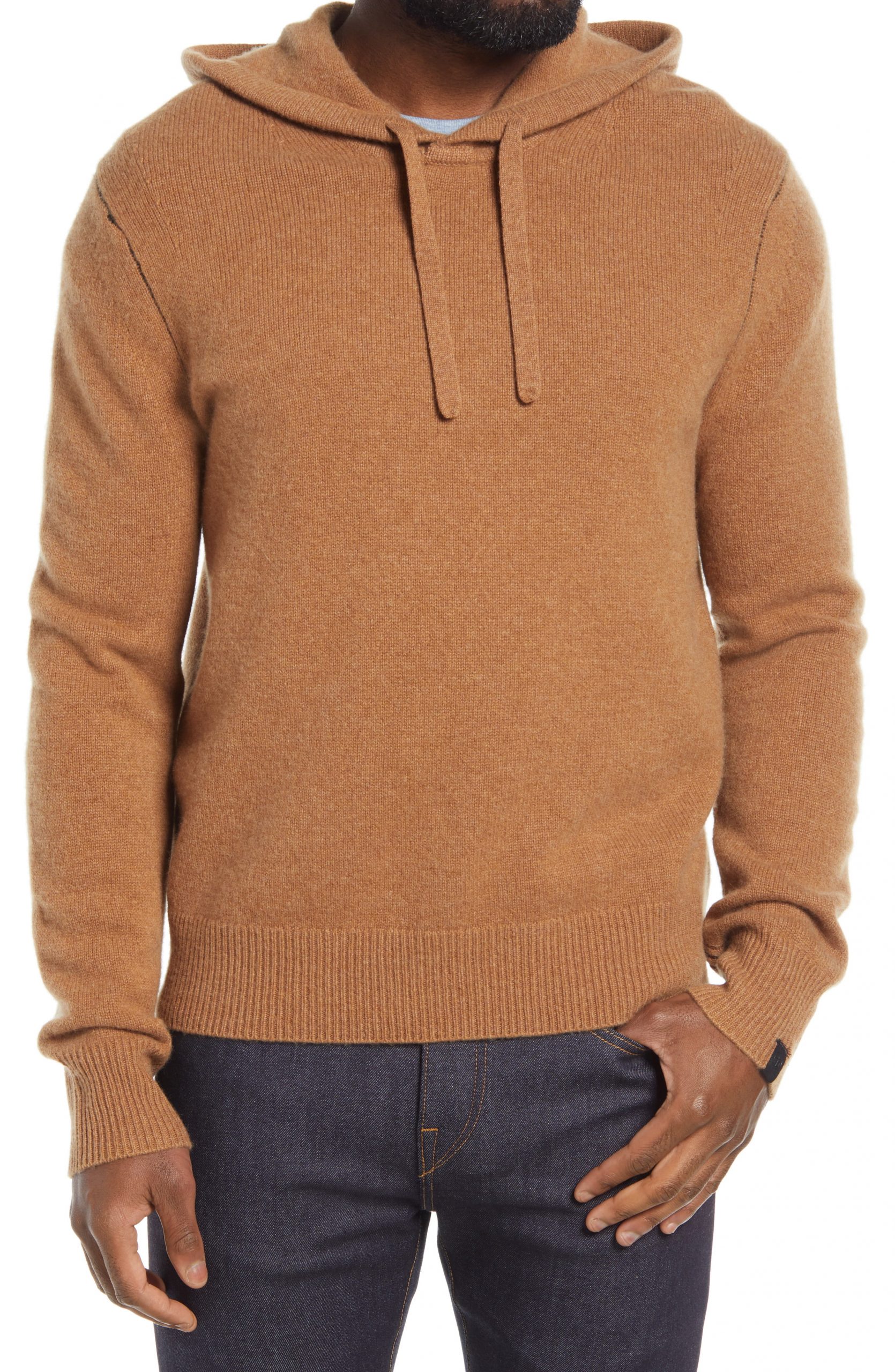 men's cashmere hoodie