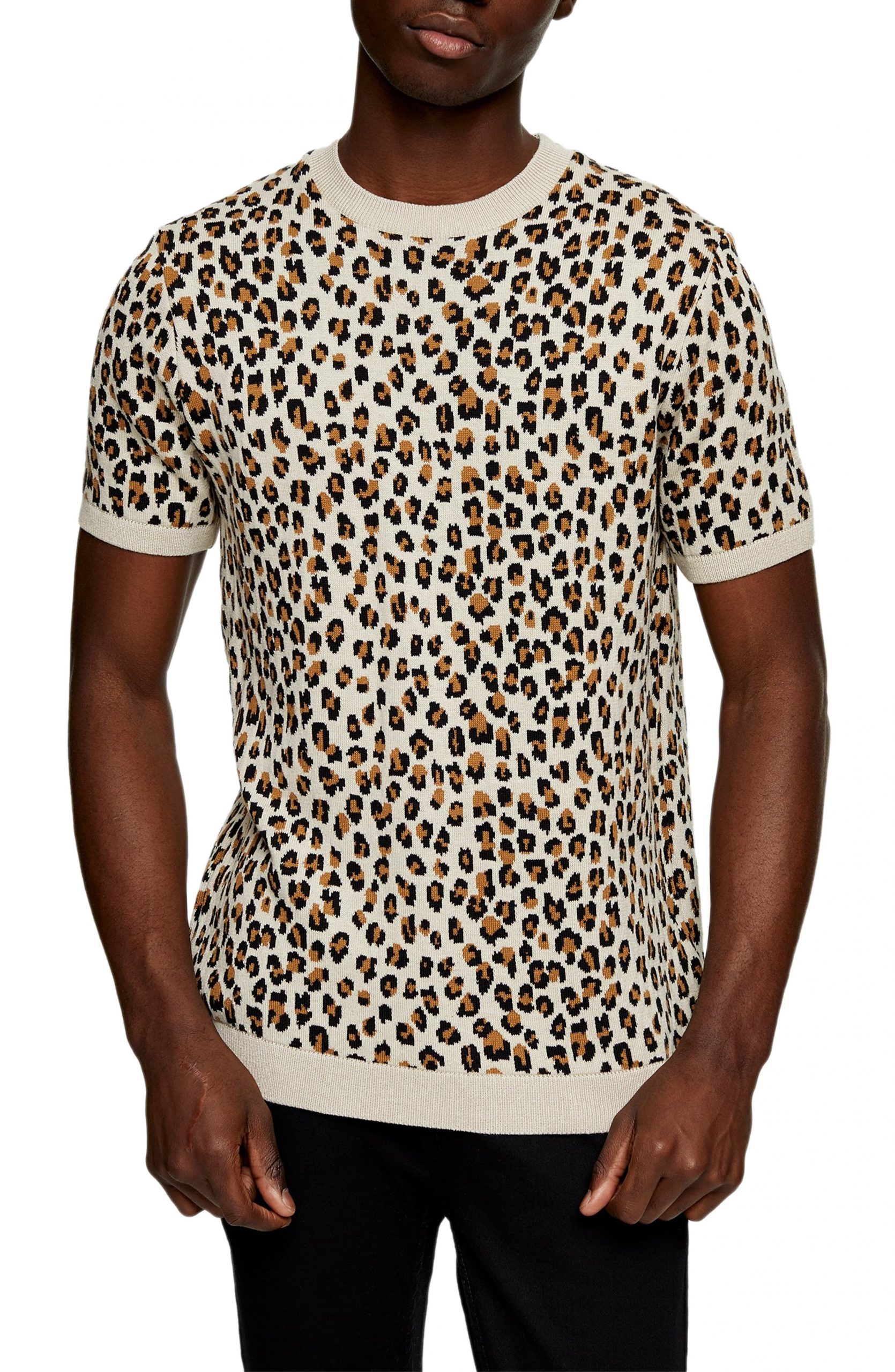 short sleeve knit sweater mens