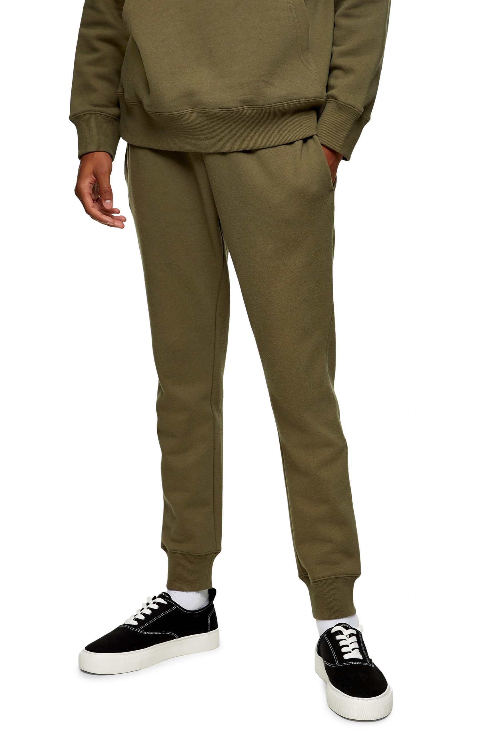 topman twill joggers
