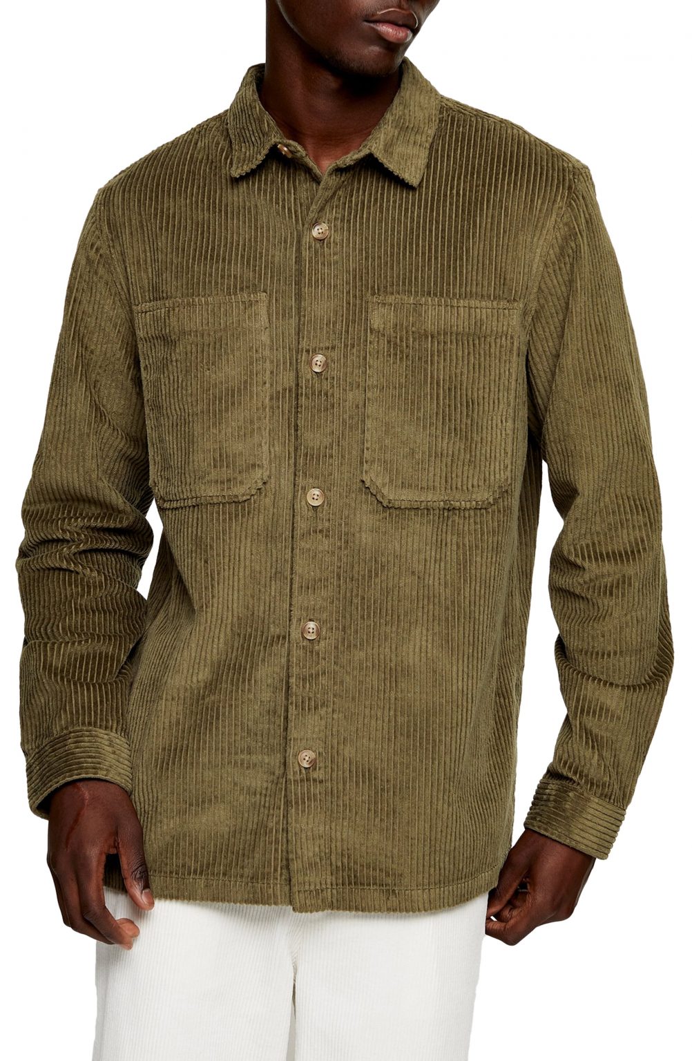 mens slim fit overshirt