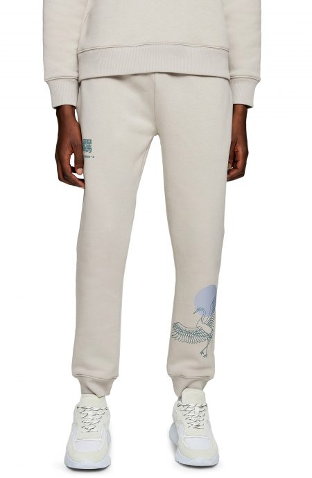 topman twill joggers