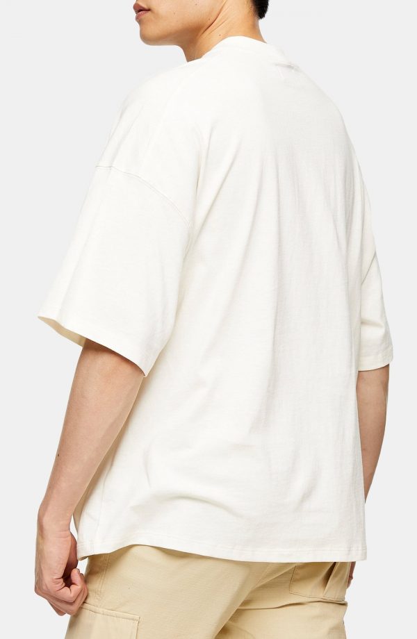 oversized t shirt tight neck