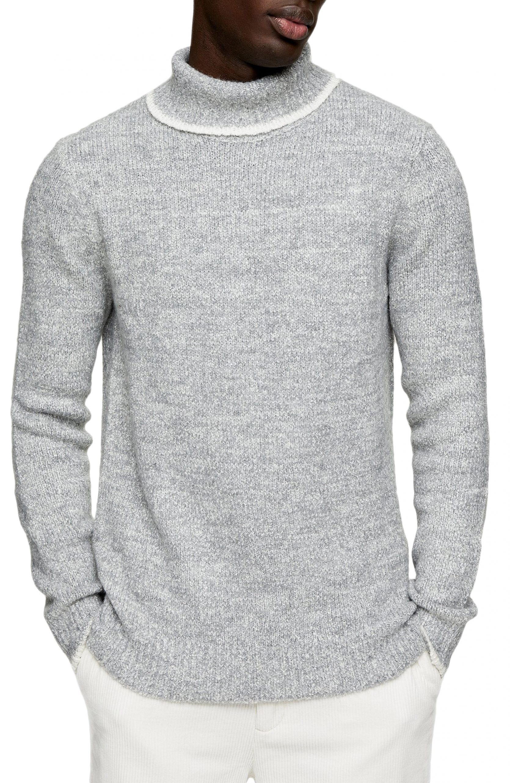 large collar sweater